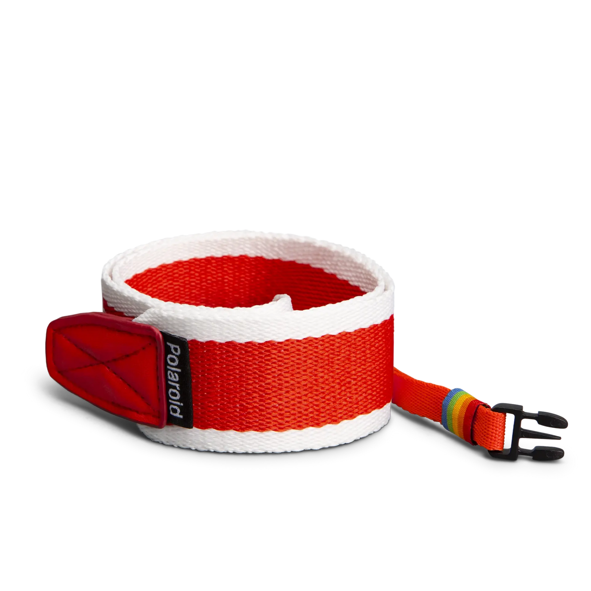 Ремінь для камер Polaroid Strap Flat червоний з полоскою