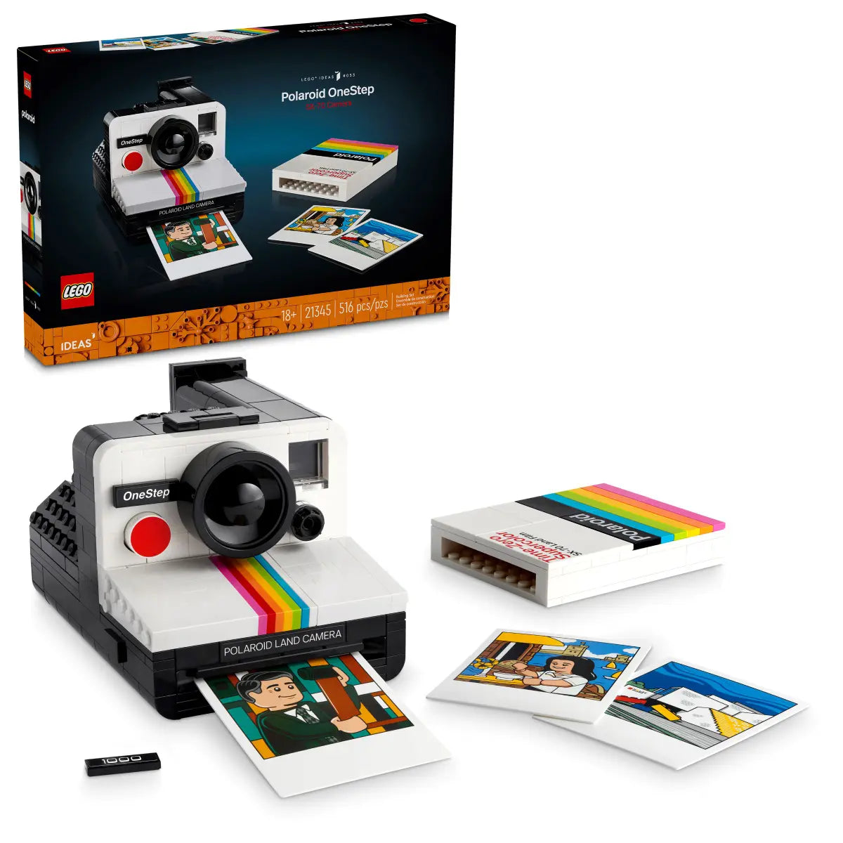 LEGO Ideas Polaroid Camera set