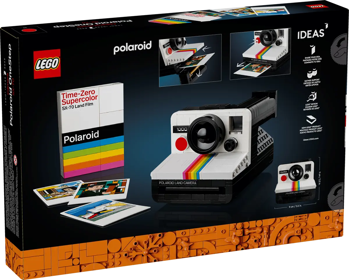 LEGO Ideas Polaroid Camera set