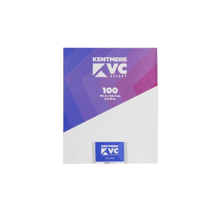 Kentmere VC Select 8x10 Fine Lustre printing paper (100 sheets)