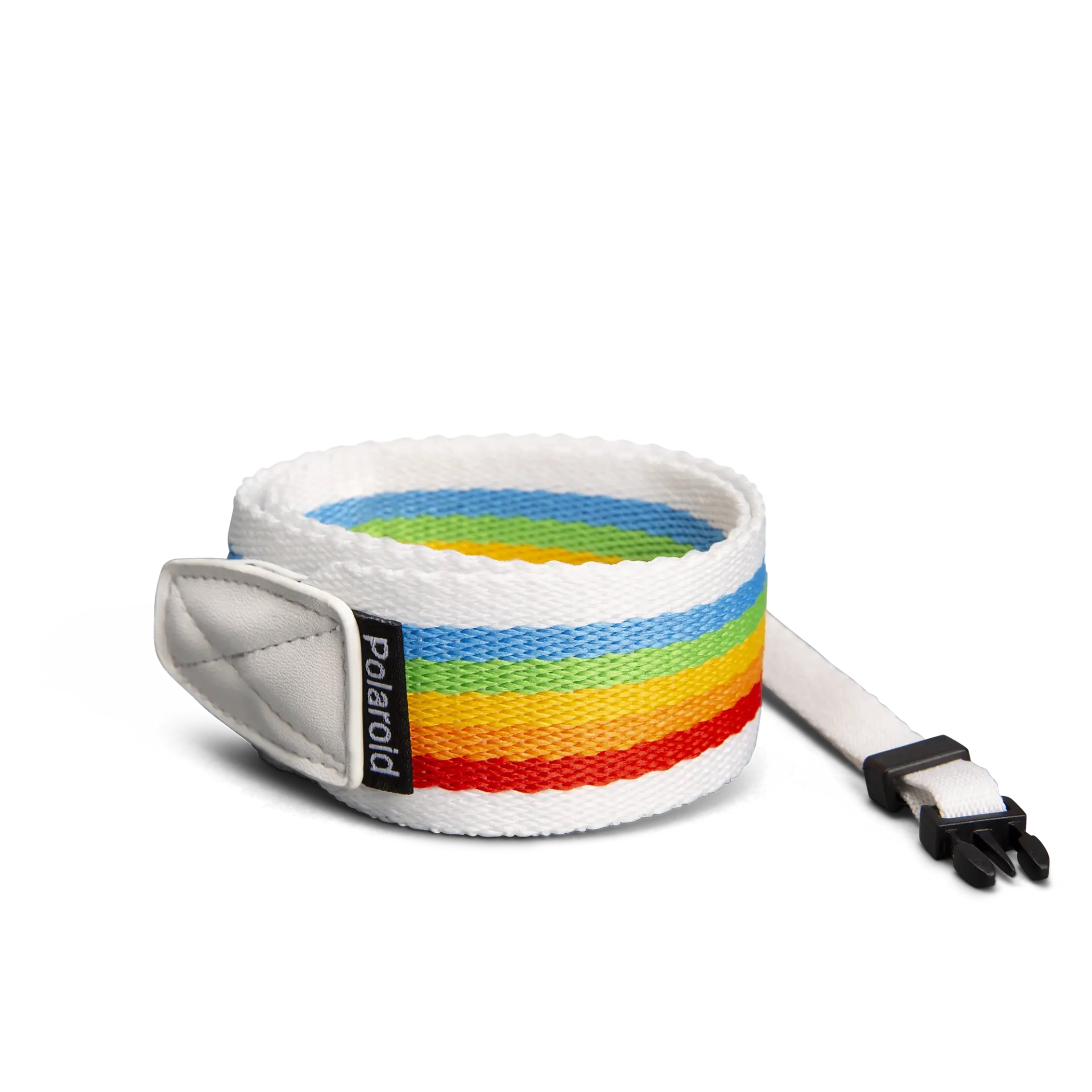 Ремінь для камер Polaroid Strap Flat райдужний білий