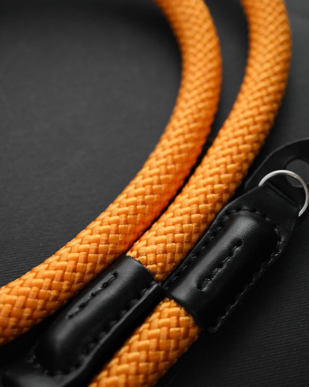 Native camera strap orange (100 or 120 cm your choice)