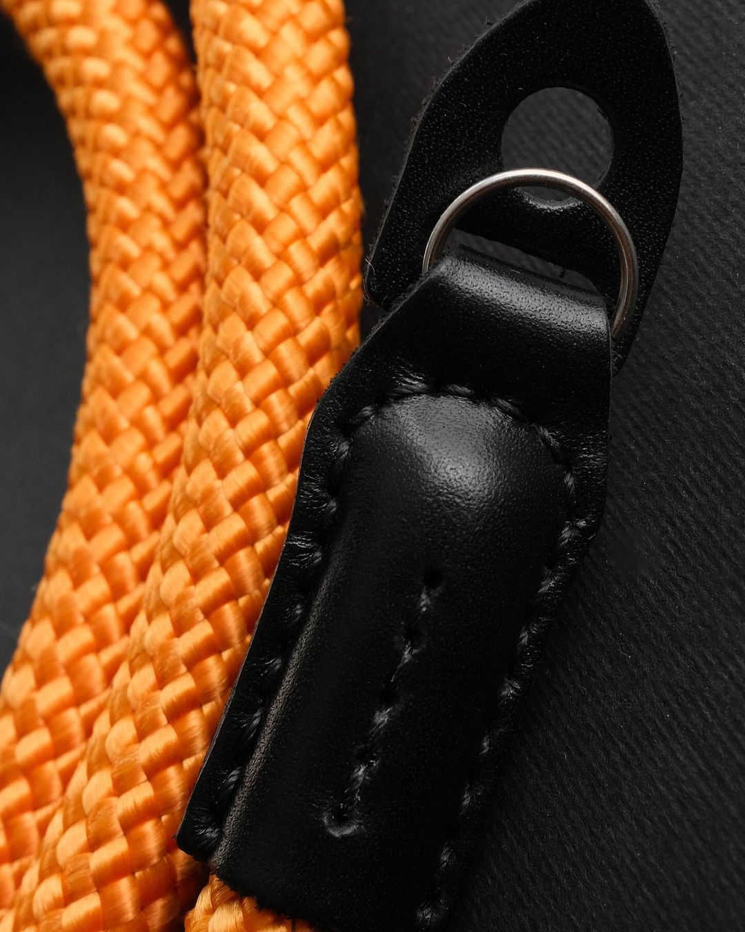Native camera strap orange (100 or 120 cm your choice)