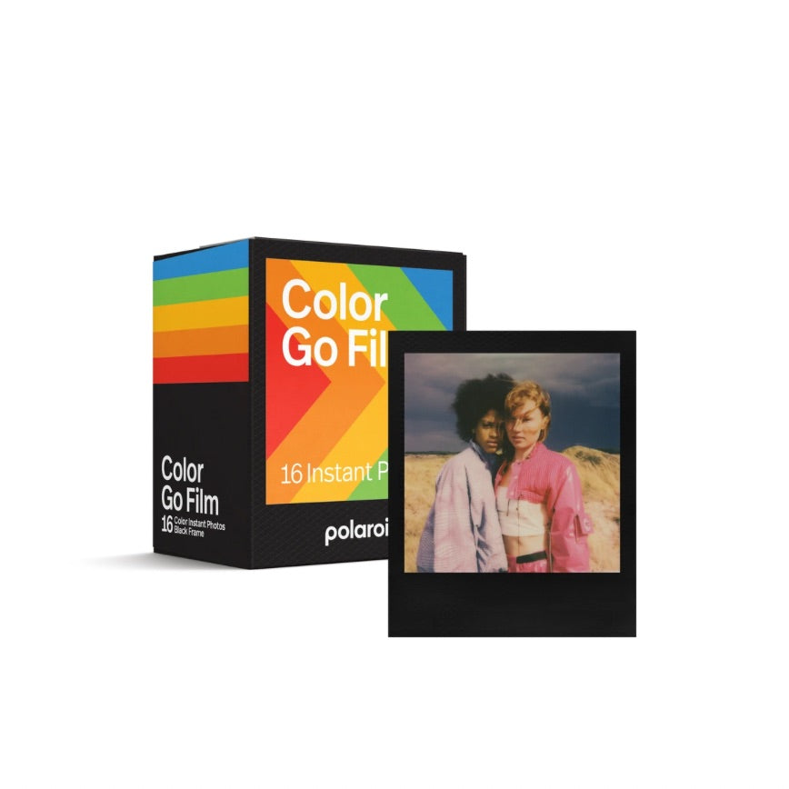 Polaroid Color GO Film Double Pack Cartridge, black frame