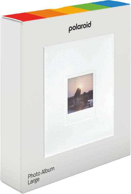 Polaroid Large photo album white with pocket