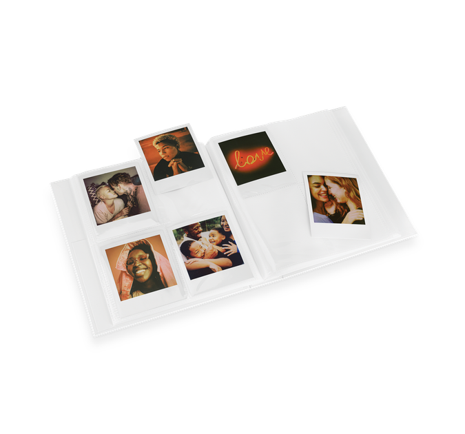 Polaroid Large photo album white with pocket