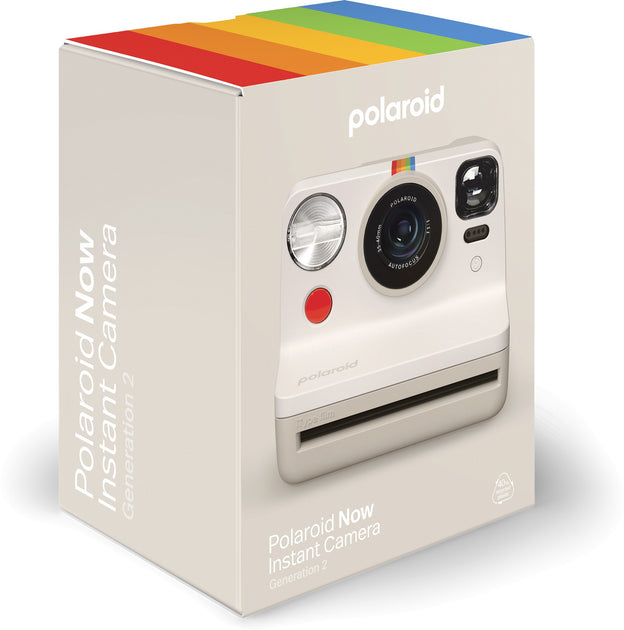 Камера Polaroid Now Gen 2, вінтажно-біла