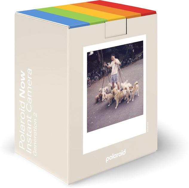 Камера Polaroid Now Gen 2, вінтажно-біла