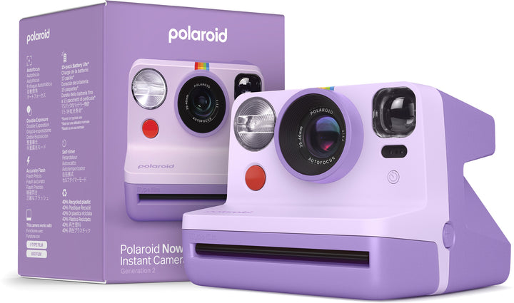 Polaroid Now Gen 2 camera purple