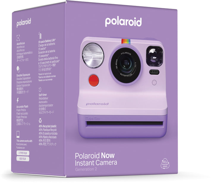 Камера Polaroid Now Gen 2, фіолетова