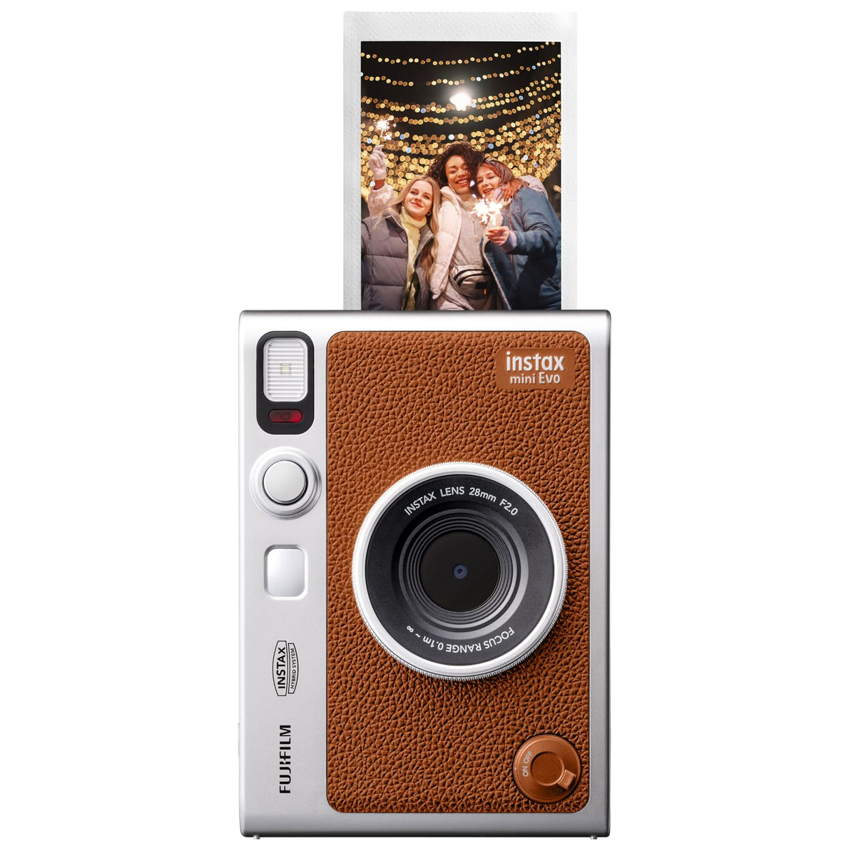 Fujifilm Instax Mini EVO brown camera
