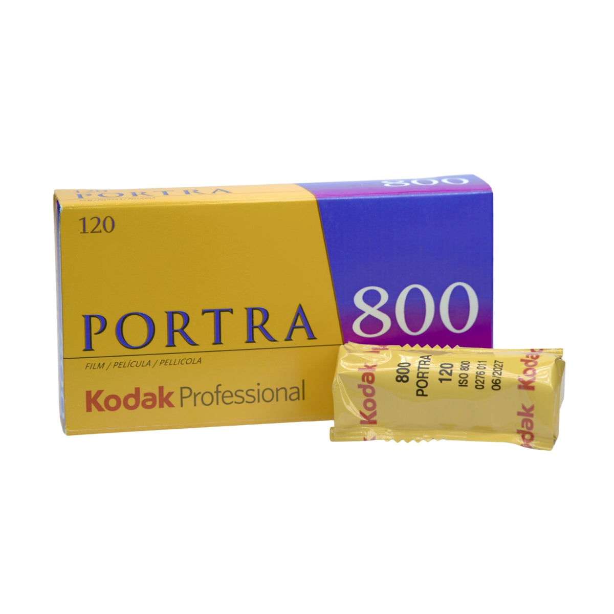 Kodak Portra 800/120 film
