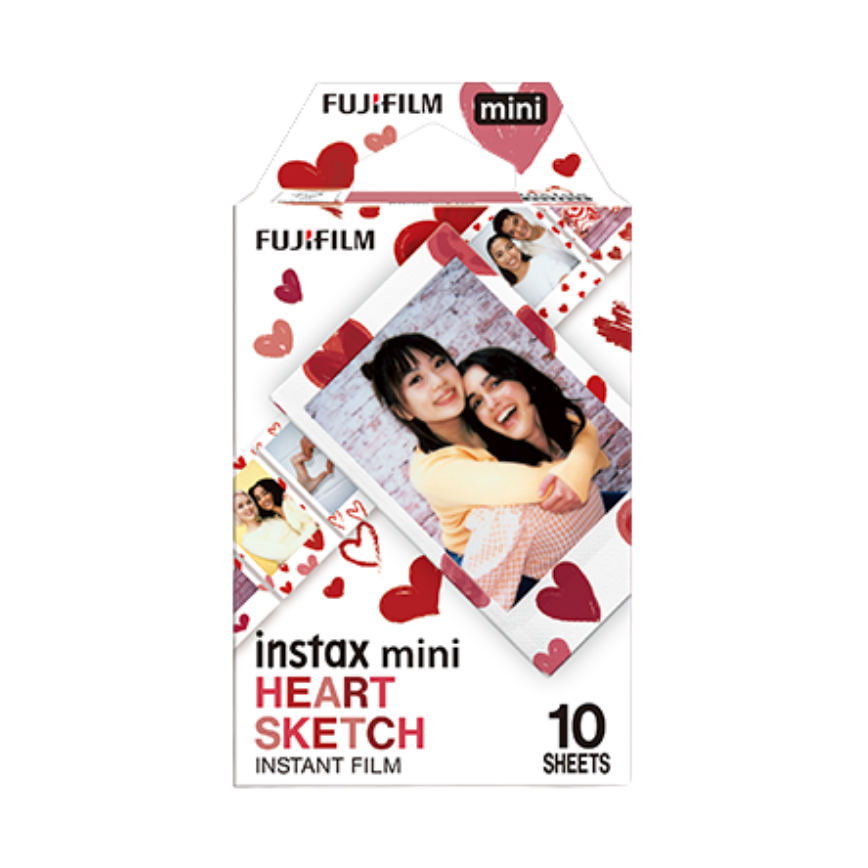 Касета Fujifilm Instax Mini HEART SKETCH