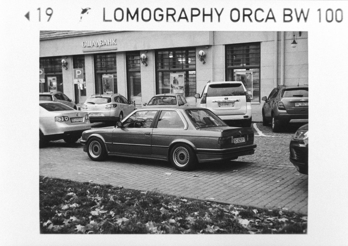 Development + scan of B&W 110 type film