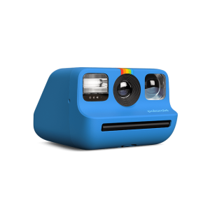 Polaroid Go camera, blue