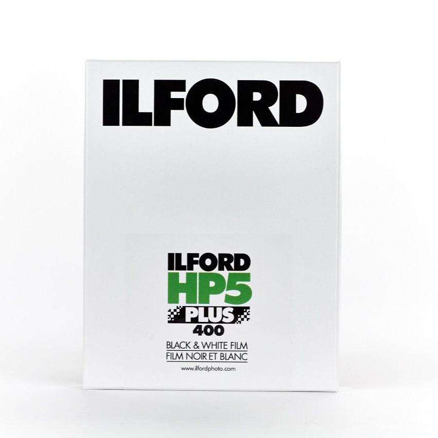 Ilford HP5 Plus sheet film 4x5, 25 sheets