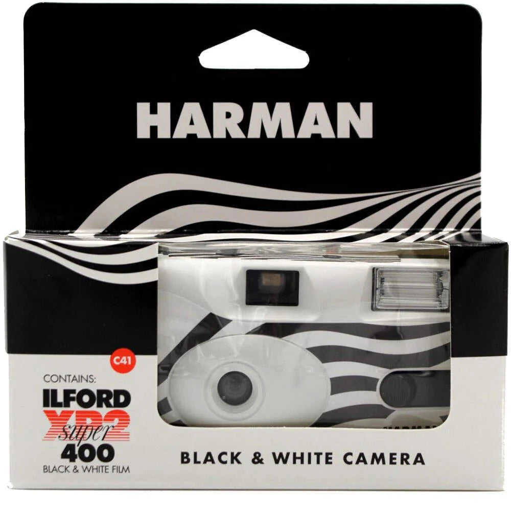 Ilford XP2 Super 400 Black and White Disposable Camera