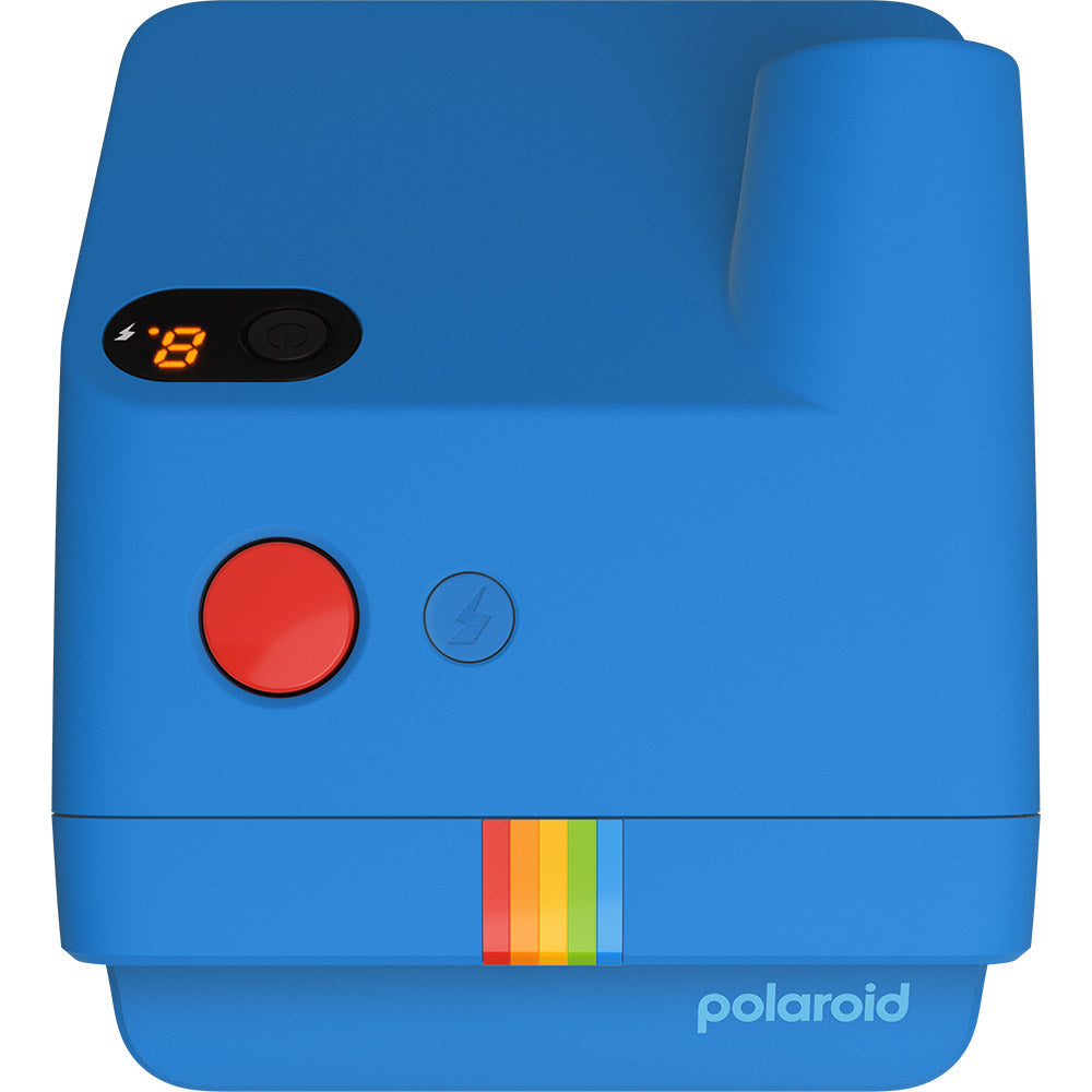 Polaroid Go camera, blue