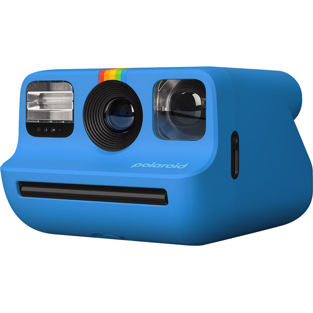 Polaroid Go camera, blue