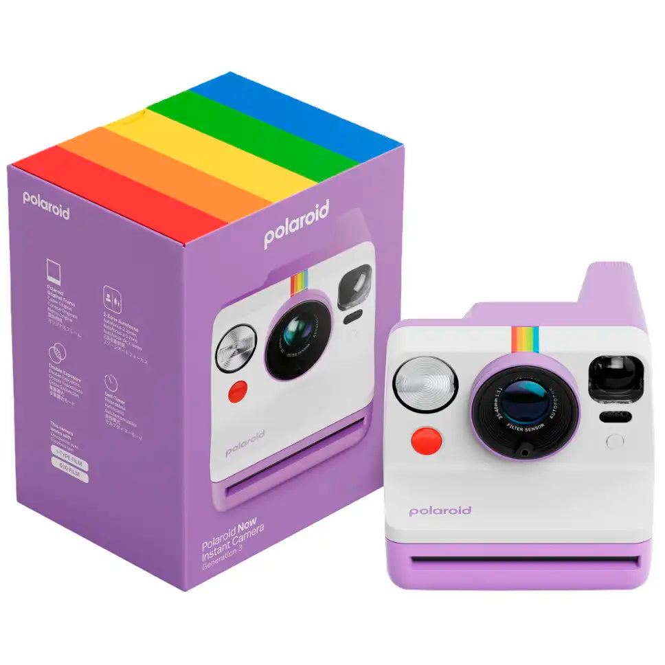 Камера Polaroid Now+ Gen 3, фіолетова
