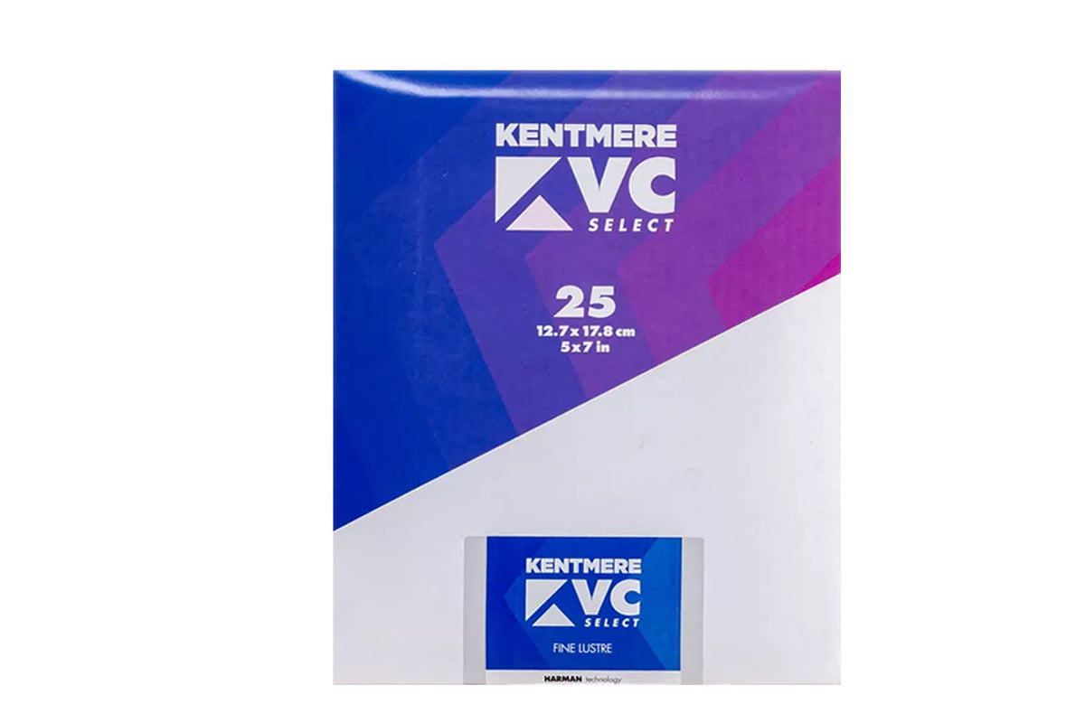 Kentmere VC Select 5x7' Fine Lustre printing paper (25 sheets)