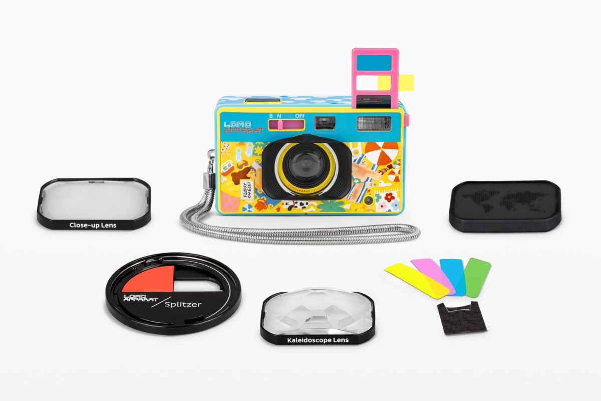LomoApparat 21 mm Wide-Angle Fluffy Omelette Edition camera