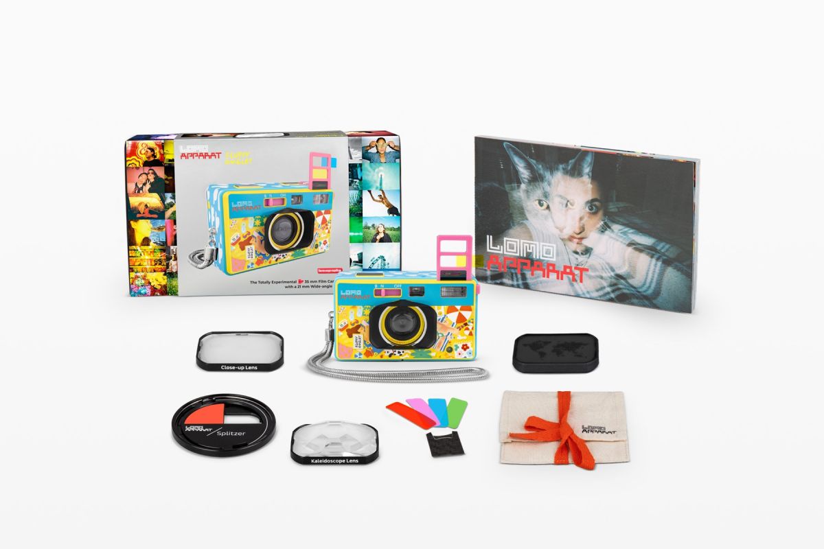 LomoApparat 21 mm Wide-Angle Fluffy Omelette Edition camera