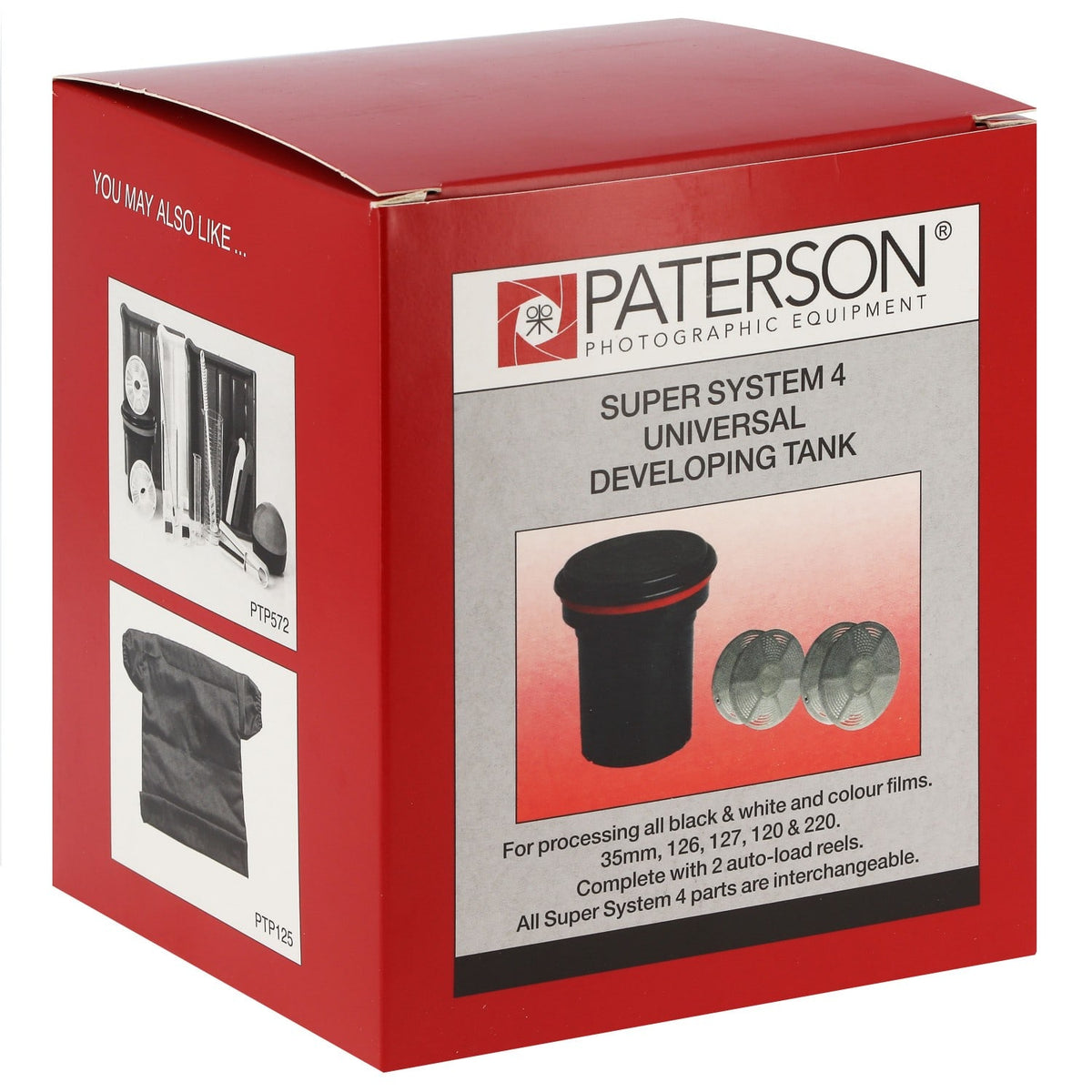 Paterson Universal Developing Tank (Super System 4) for 2 Reels