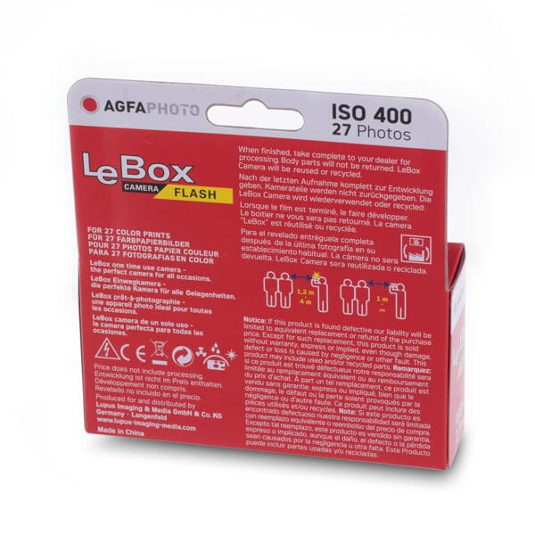 Одноразова камера Agfa LeBOX Outdoor Fotovramke 