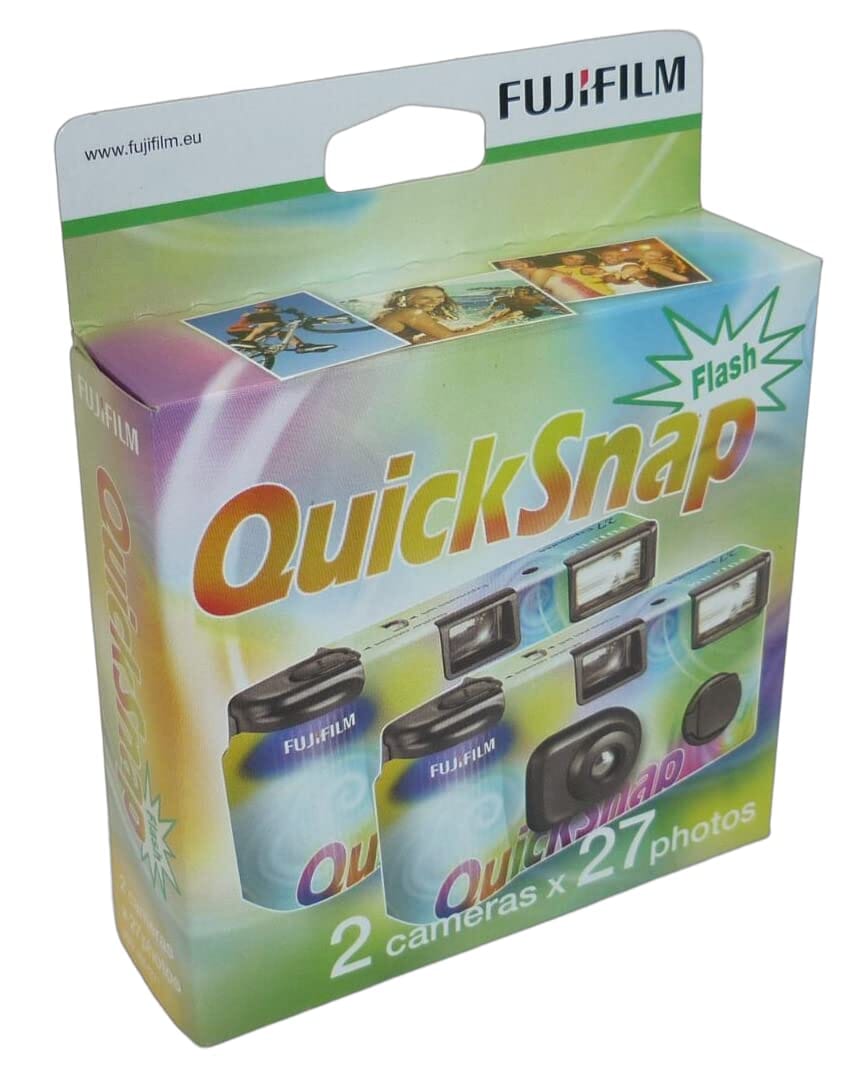 ОДНОРАЗОВА КАМЕРА FUJIFILM QUICKSNAP, подвійна Fotovramke 