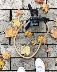 Ремінь для камер Native золотий (100 або 120см на ваш вибір) Fotovramke 