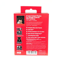 Кассеты Polaroid Originals Festive Red Edition 600-ой серии (цветные) Fotovramke 