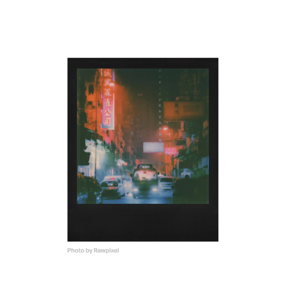 Касета Polaroid i-Type, чорно-білі рамки Fotovramke 