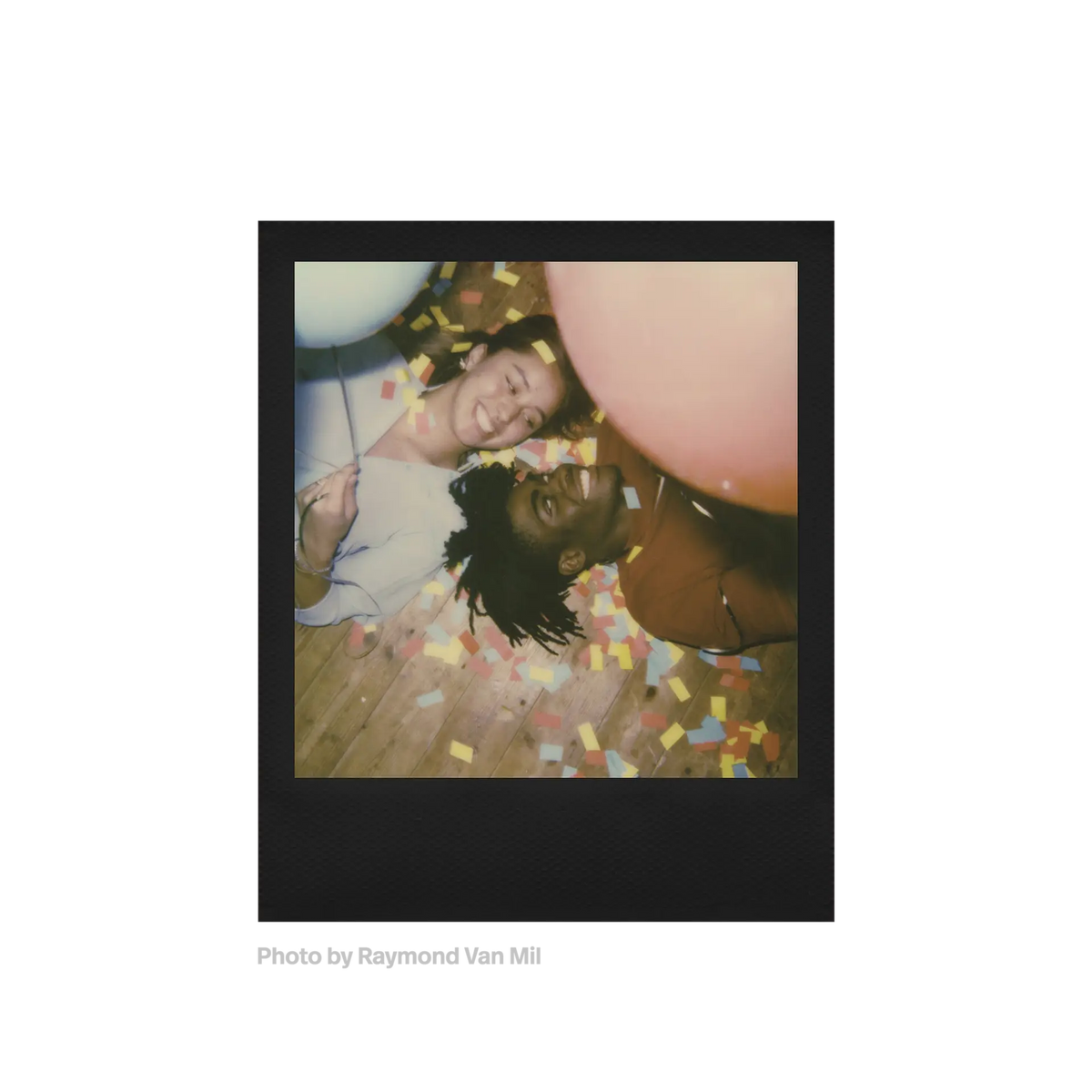 Касета Polaroid i-Type, чорно-білі рамки Fotovramke 