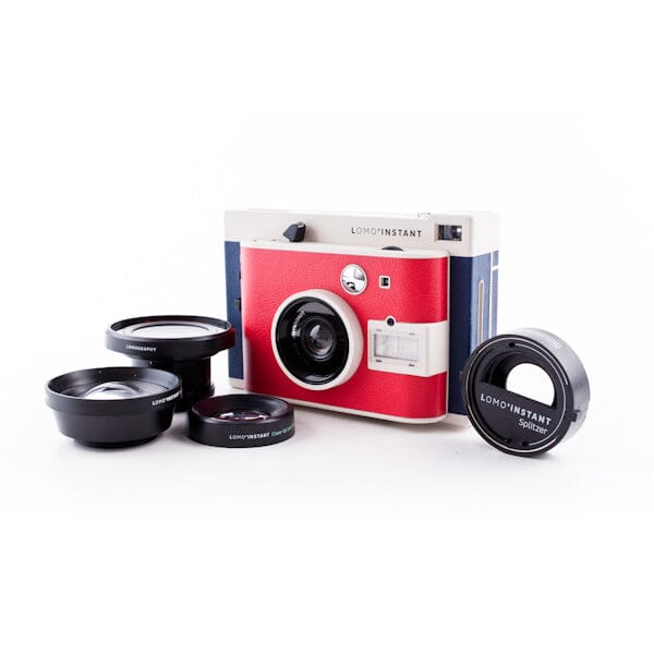 Lomo Instant Boston Edition и 3 объектива Fotovramke 