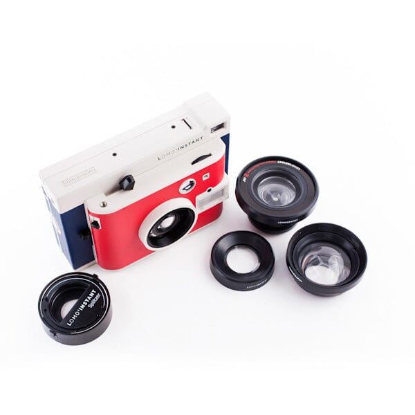 Lomo Instant Boston Edition и 3 объектива Fotovramke 